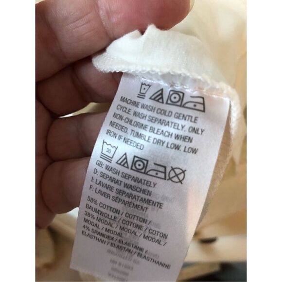 Any Body LS Ivory Top L - Picture 9 of 12